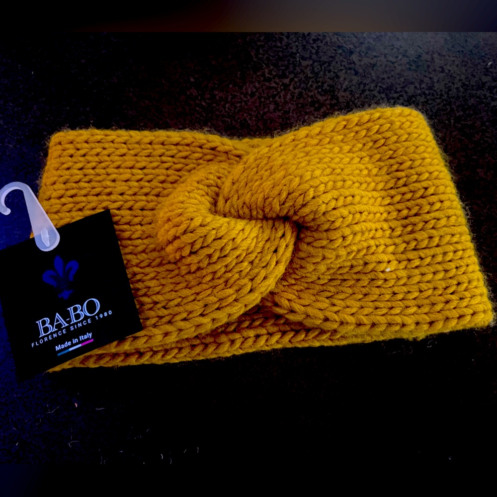 BA-BO Woman’s Knotted Headband - made in Italy